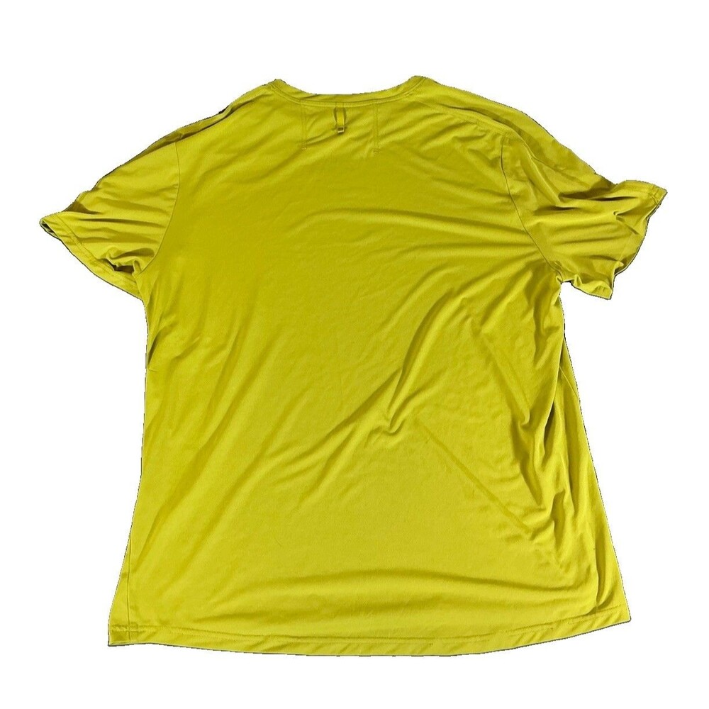 5.11 Men’s L Green Lightweight Polyester Crew Neck Logo Gym Training T Shirt